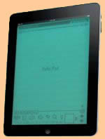 iPad mit NewtonOS