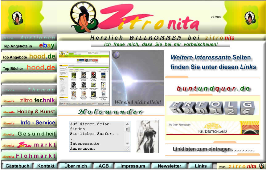 zitronita 2.2 alte Seite
